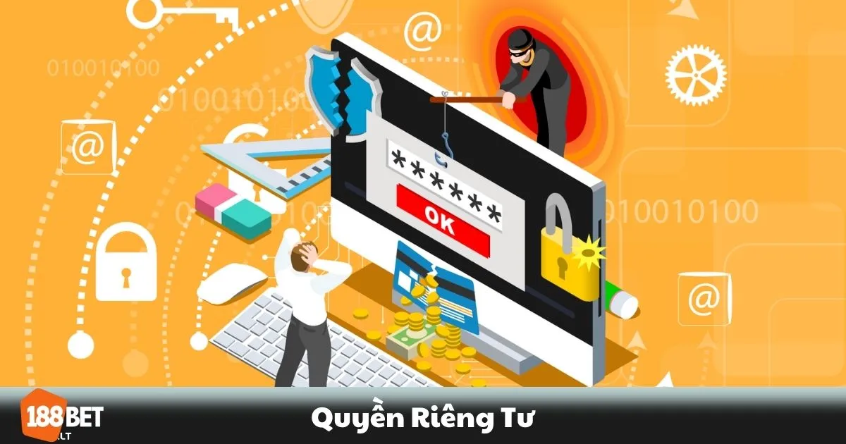 Quyền Riêng Tư 188BET: Nhà Cái Bảo Vệ Dữ Liệu Cá Nhân 1 Quyền Riêng Tư 188BET: 188BET cam kết gì về quyền riêng tư của khách hàng?